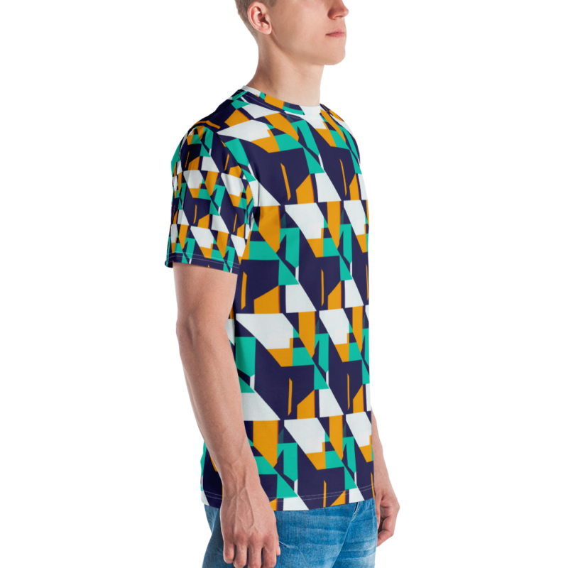 geo1805798296 men's t-shirt - Image 3